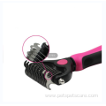 Double-side Stainless steel pet hair trimmers comb